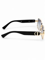 Dior – 23575 - 55 – Golden Multi – Metal - Sunglasses – Unisex