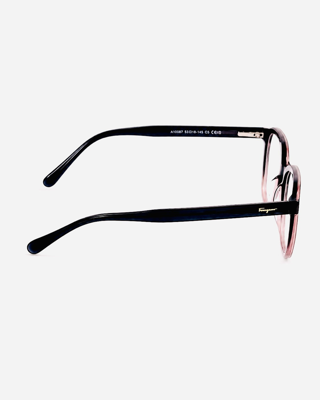 Salvatore Ferragamo – 10087 - 53 – Black Brown – Acetate - Optics – Unisex - Premium