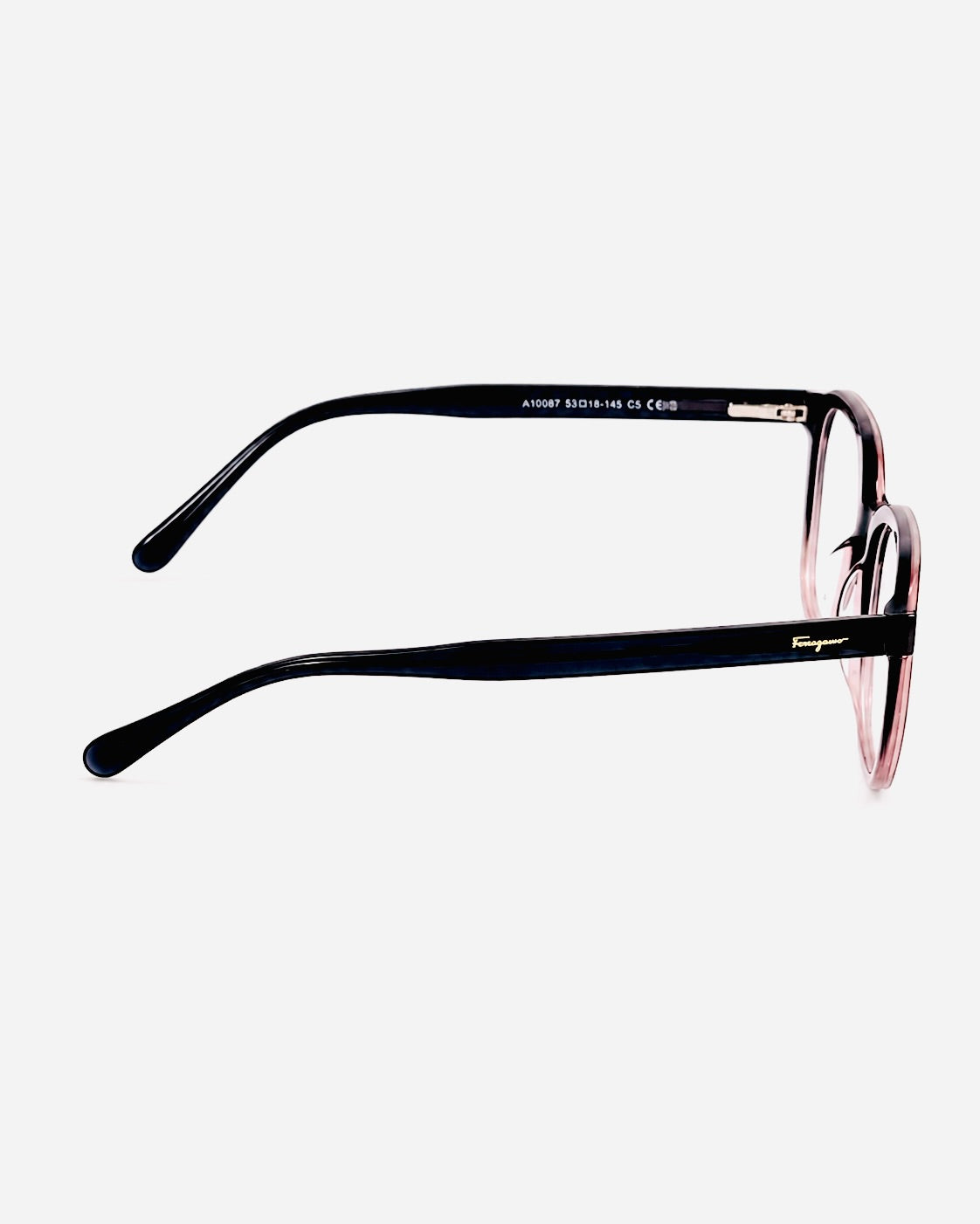 Salvatore Ferragamo – 10087 - 53 – Black Brown – Acetate - Optics – Unisex - Premium
