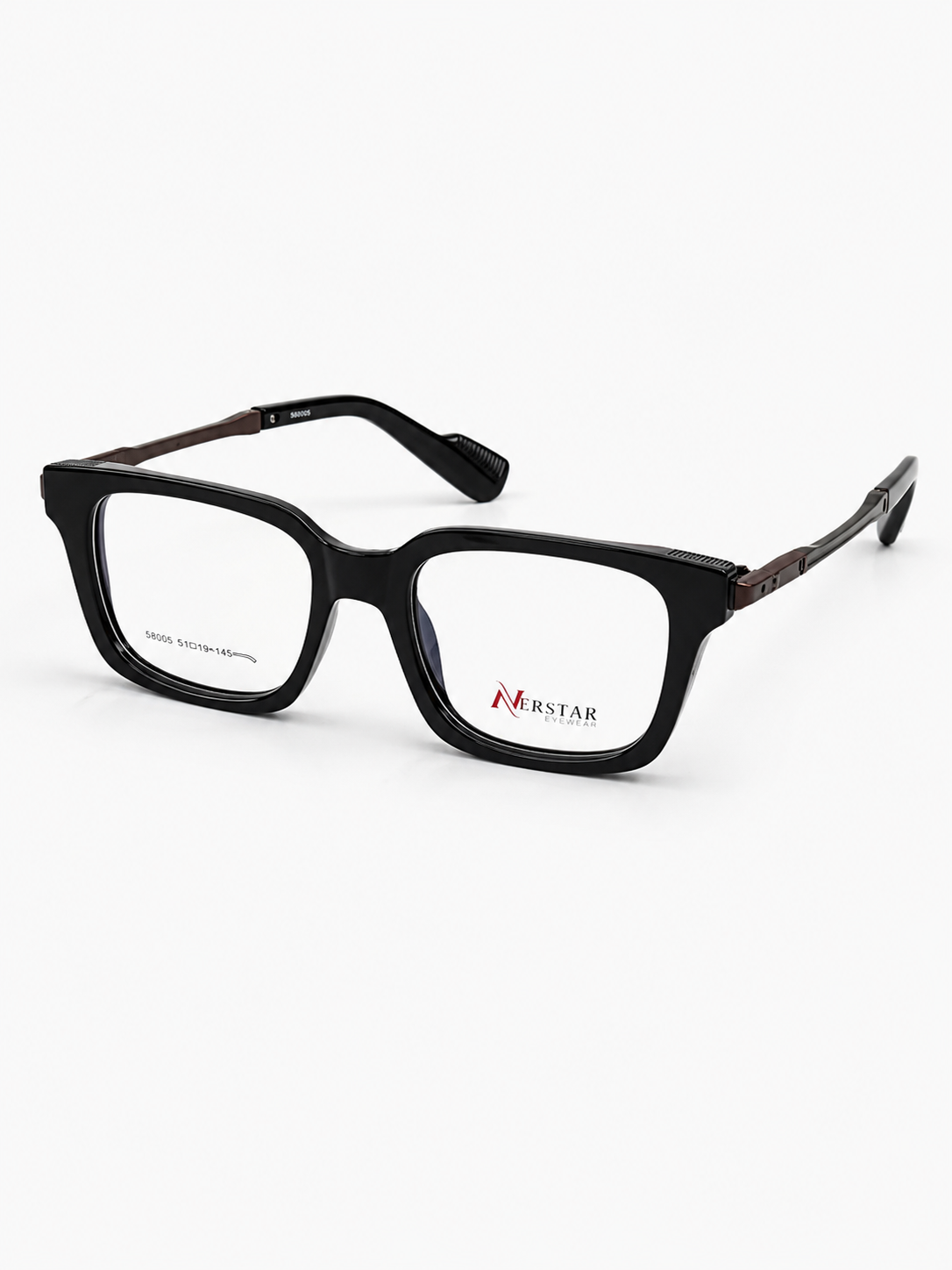 Moscot – 58005 - 51 – Brown  – Metal - Acetate - Optics – Unisex