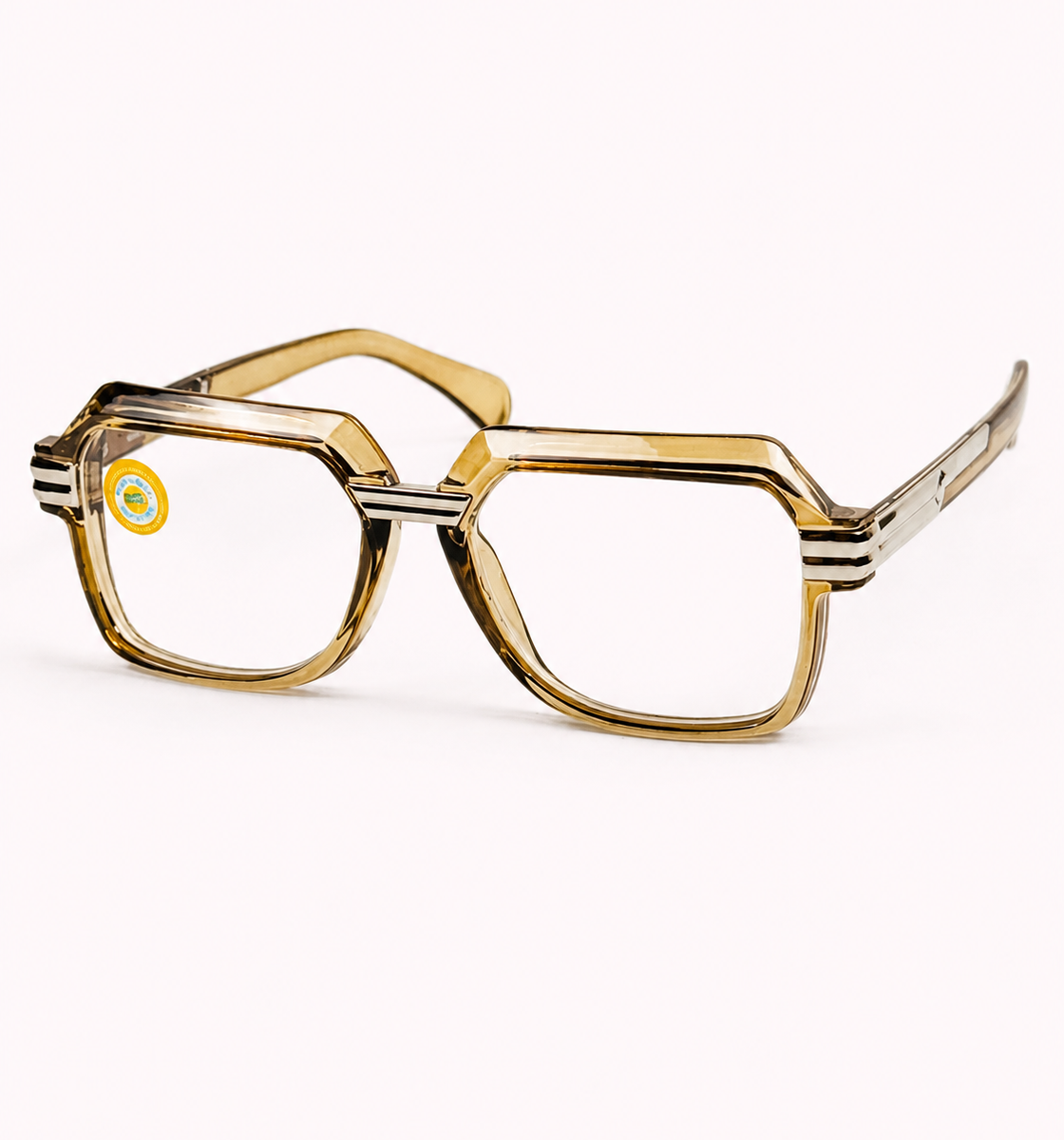 Cazal – 8610 - 57 – Mustard – Metal - Acetate - Metal - Optics – Unisex