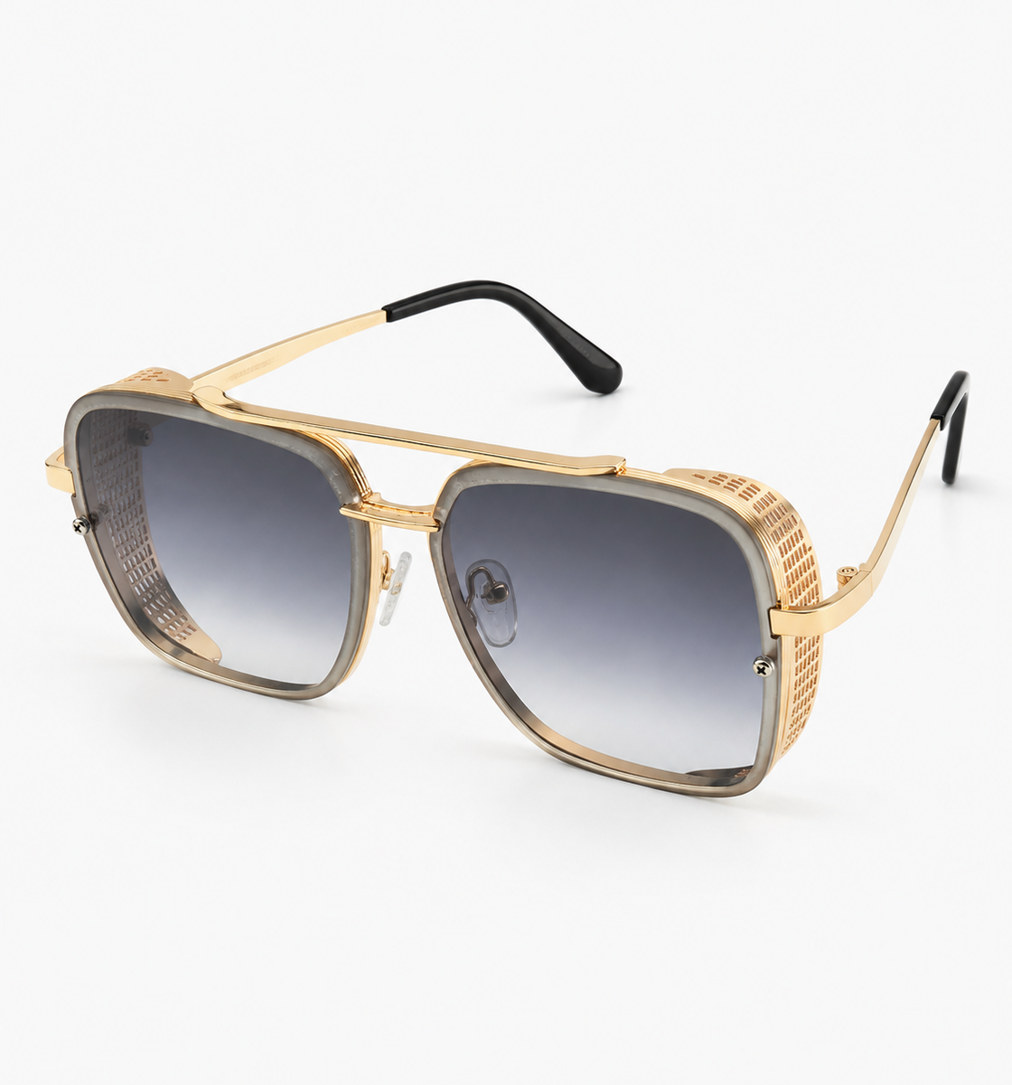 Dita – 77 - 48 – Golden Black Gradient – Metal - Sunglasses – Unisex