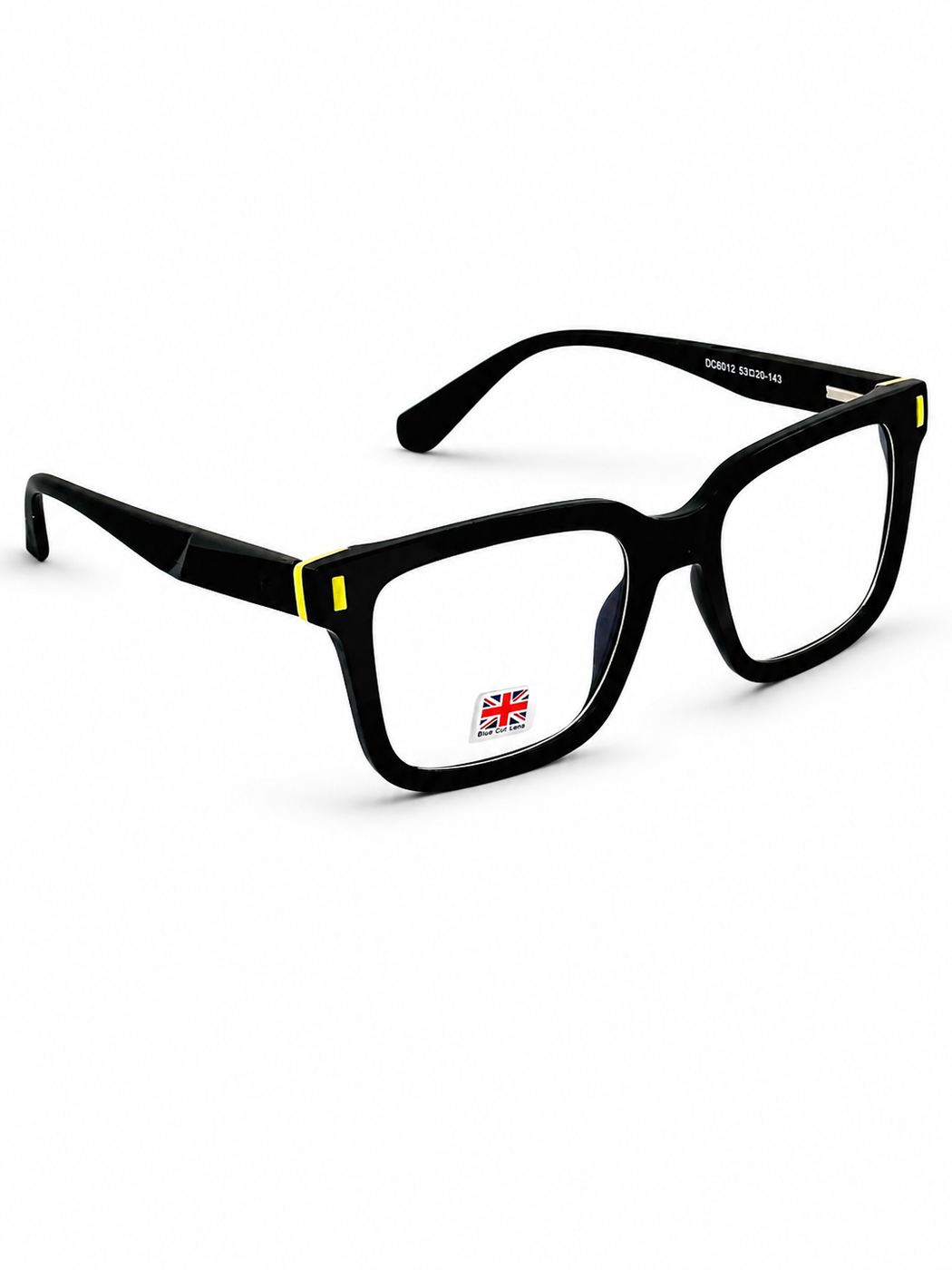 Moscot – 6012 - 53 – Black Yellow – Acetate - Optics – Unisex