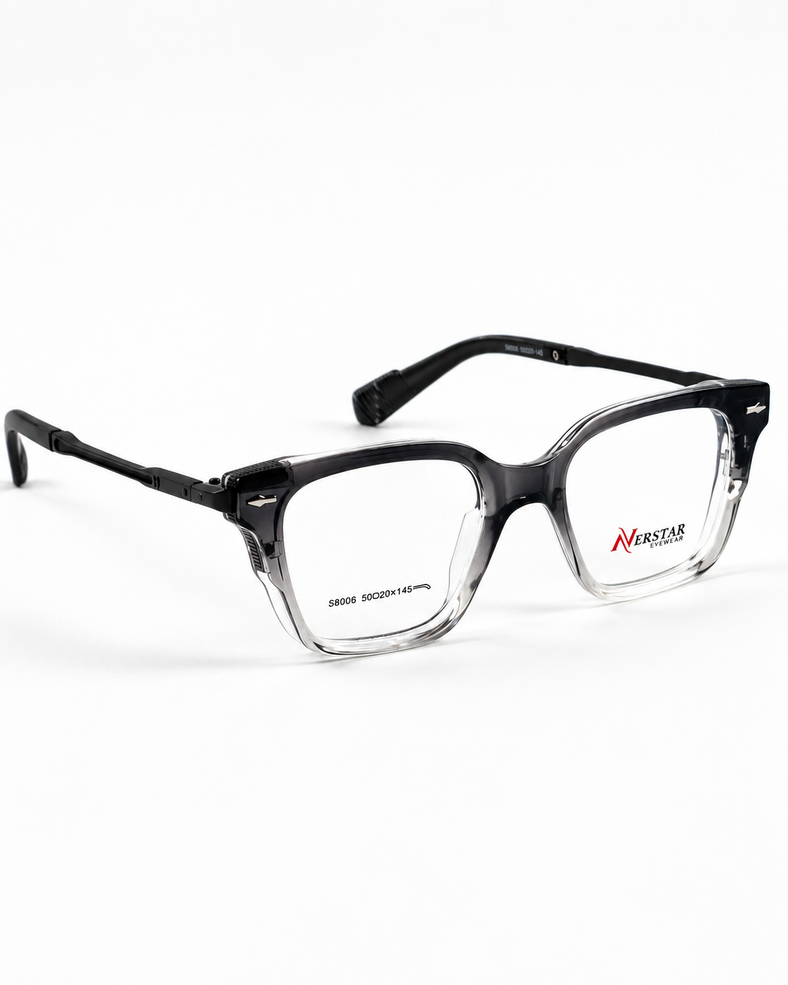 Moscot – 58006 - 50 – Black Gradient – Metal - Acetate - Optics – Unisex