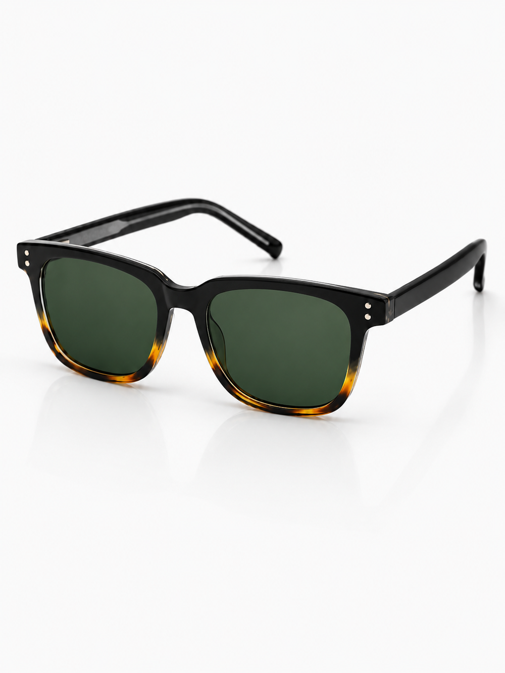 Moscot – 6522 - 51 – Black Green – Acetate - Sunglasses – Unisex
