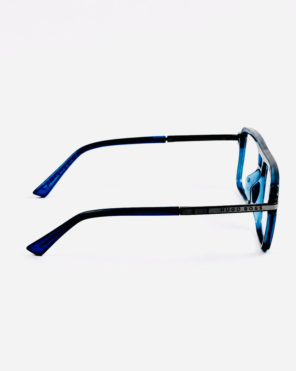 Boss – 60026 - 54 – Blue – Acetate - Metal - Optics – Unisex - Premium
