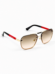 Prada – 23227 - 59 – Golden Brown Gradient – Metal - Sunglasses – Unisex