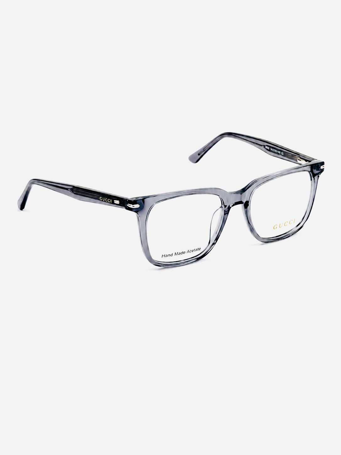 Gucci – 5829 - 52 – Grey – Acetate - Optics – Unisex - Premium