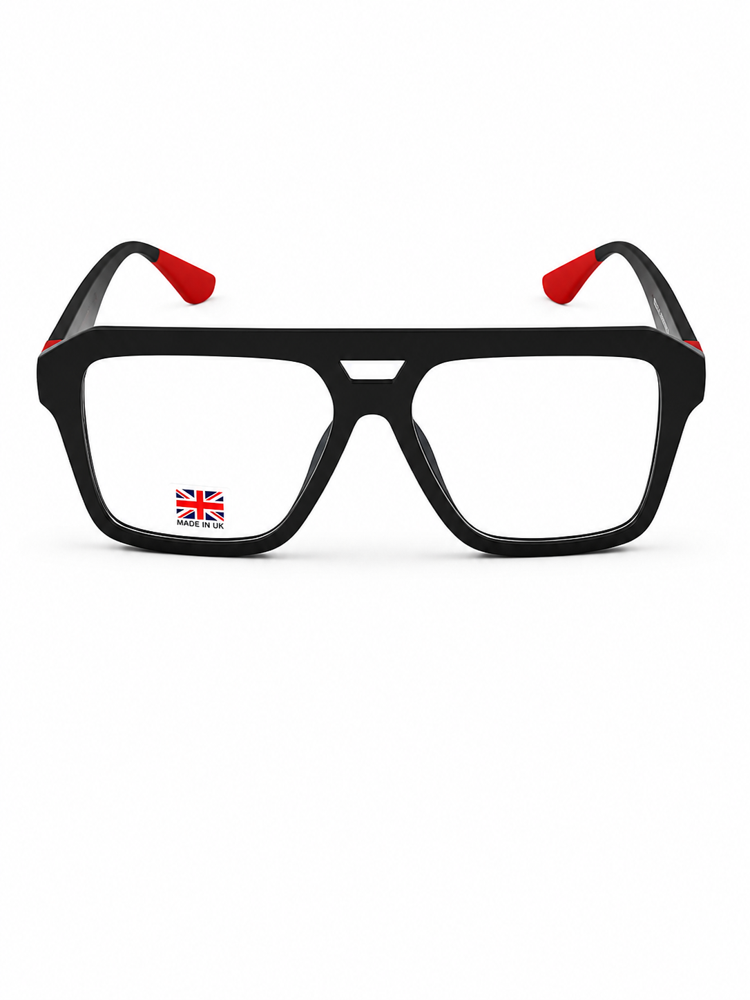 Moscot – 6011 - 54 – Black Red – Acetate - Optics – Unisex