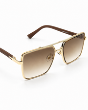 Louis Vuitton – 23387 - 59 – Golden Brown - Metal - Sunglasses – Unisex