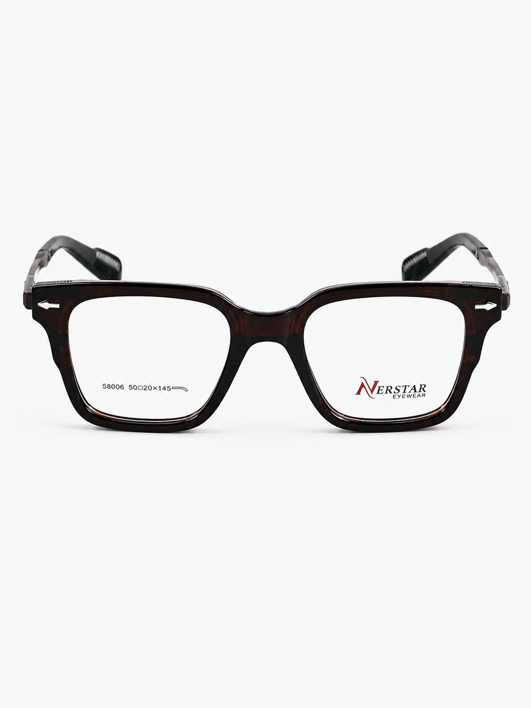 Moscot – 58006 - 50 – Brown – Metal - Acetate - Optics – Unisex