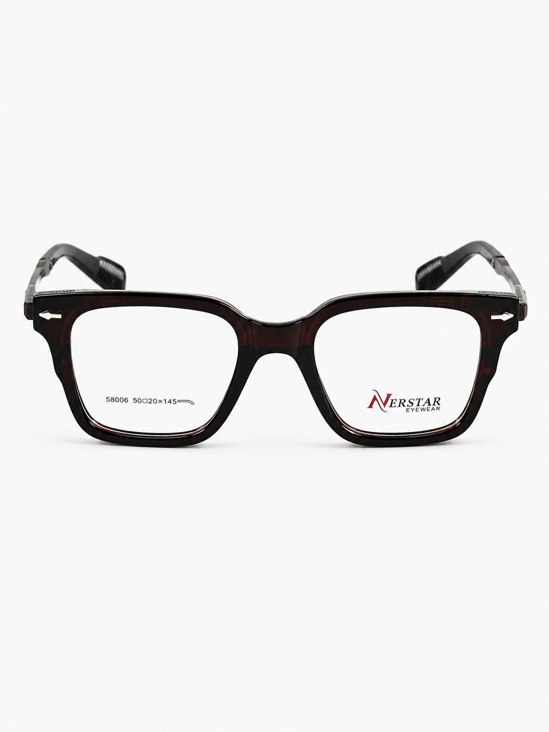 Moscot – 58006 - 50 – Brown – Metal - Acetate - Optics – Unisex