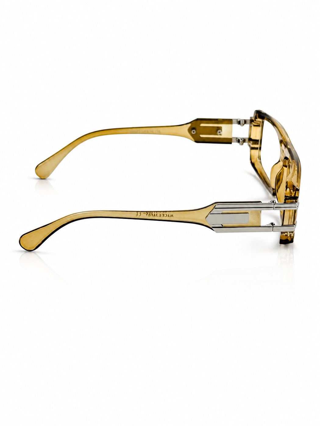 Cazal – 8802 - 60 – Mustard – Metal - Acetate - Metal - Optics – Unisex