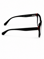 Moscot – 6012 - 53 – Black Red – Acetate - Optics – Unisex