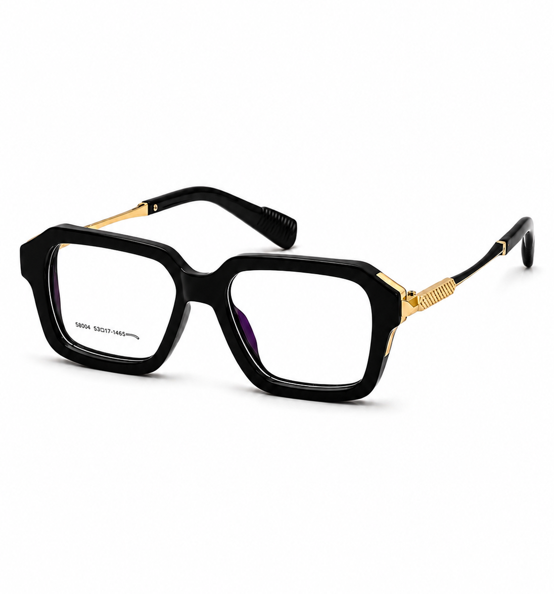Moscot – 58004 - 53 – Golden Black – Metal - Acetate - Optics – Unisex