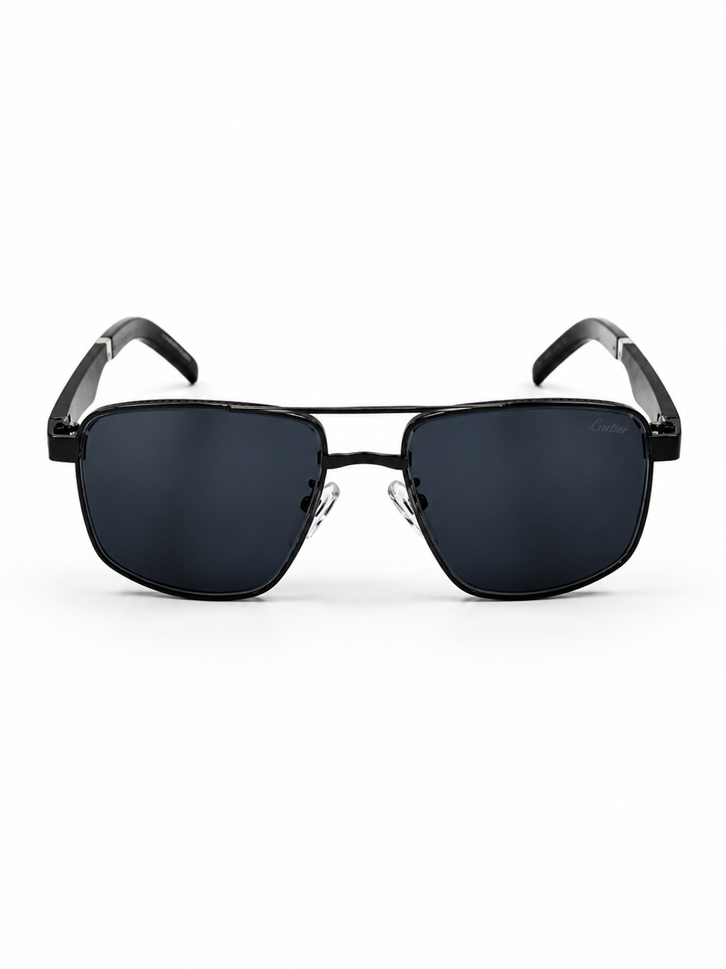 Cartier – 2648 - 49 – Black – Metal - Sunglasses – Unisex