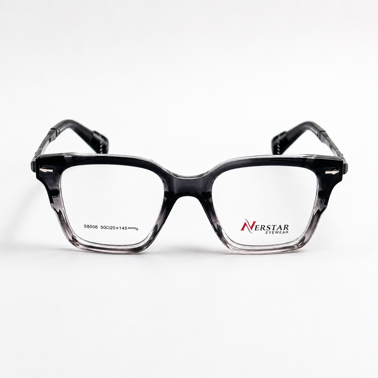 Moscot – 58006 - 50 – Black Gradient – Metal - Acetate - Optics – Unisex