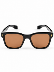 Moscot – 6509 – 48 - Black Brown – Acetate – Sunglasses - Unisex