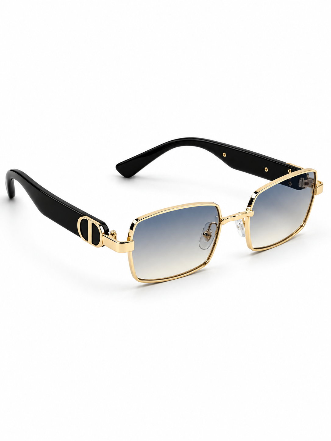Dior – 23575 - 55 – Golden Multi – Metal - Sunglasses – Unisex