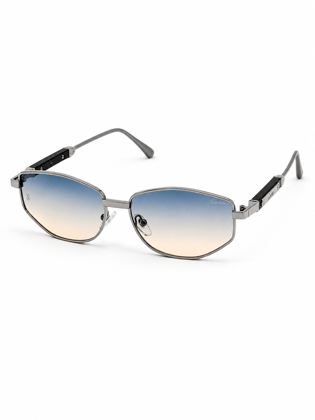 Cartier – 23515 - 56 – Silver Multi – Metal - Sunglasses – Unisex