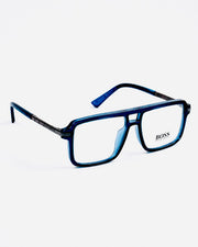 Boss – 60026 - 54 – Blue – Acetate - Metal - Optics – Unisex - Premium