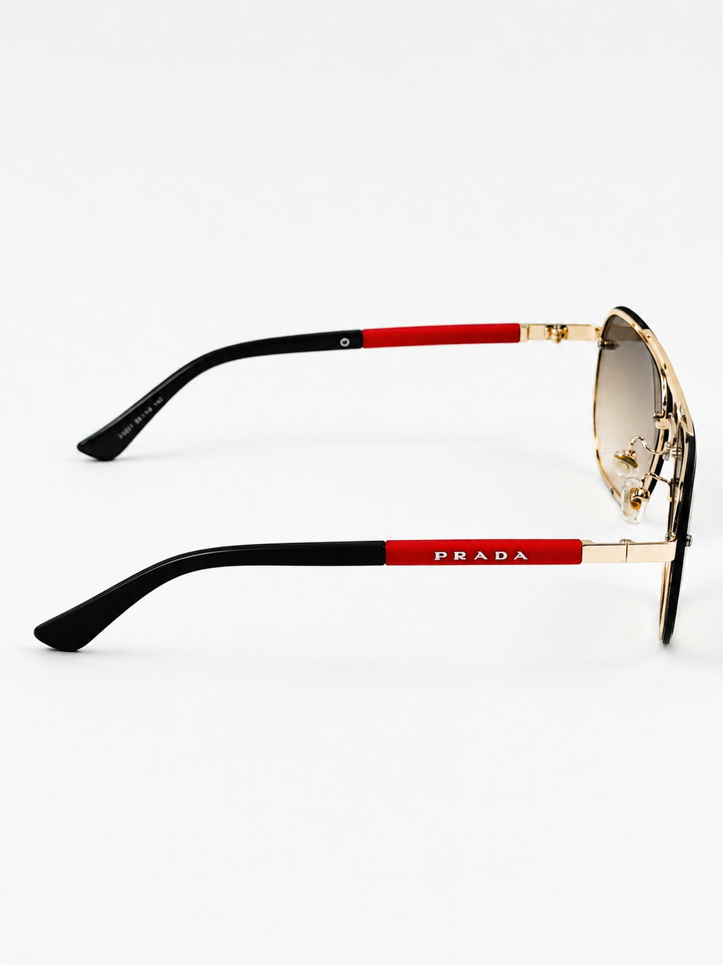 Prada – 23227 - 59 – Golden Brown Gradient – Metal - Sunglasses – Unisex