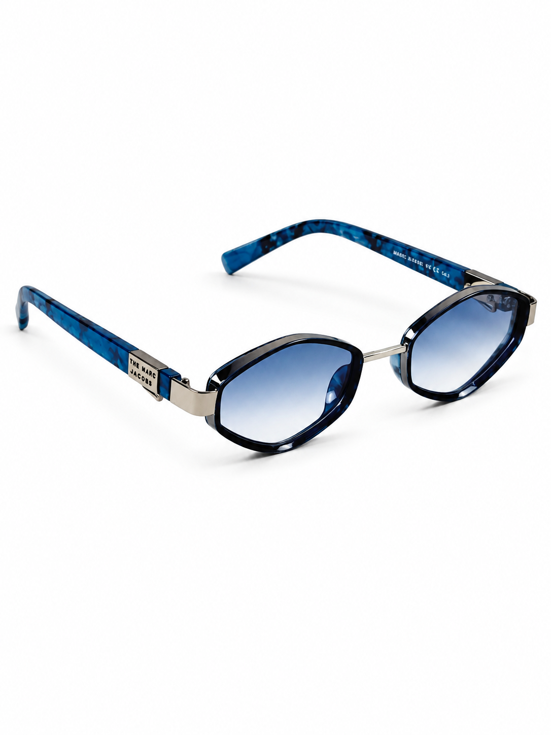 Marc Jacobs – 23582 - 56 – Silver Blue – Acetate - Metal - Sunglasses – Unisex