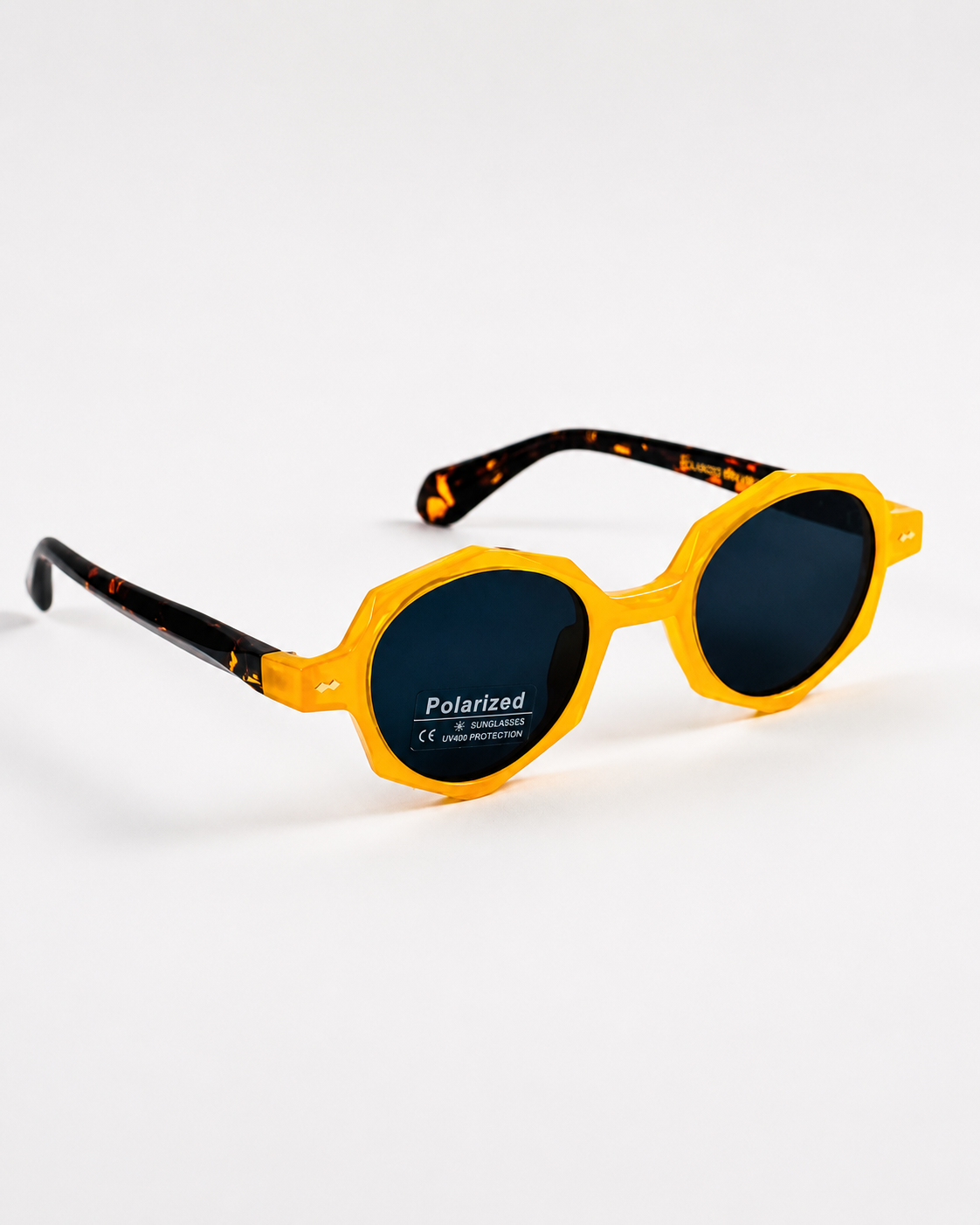 Moscot – 6809 - 46 – Tortoise Yellow – Acetate - Sunglasses – Unisex - Polarized