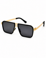 ici Berlin – 88329 - 55 – Golden Black – Metal - Sunglasses – Unisex