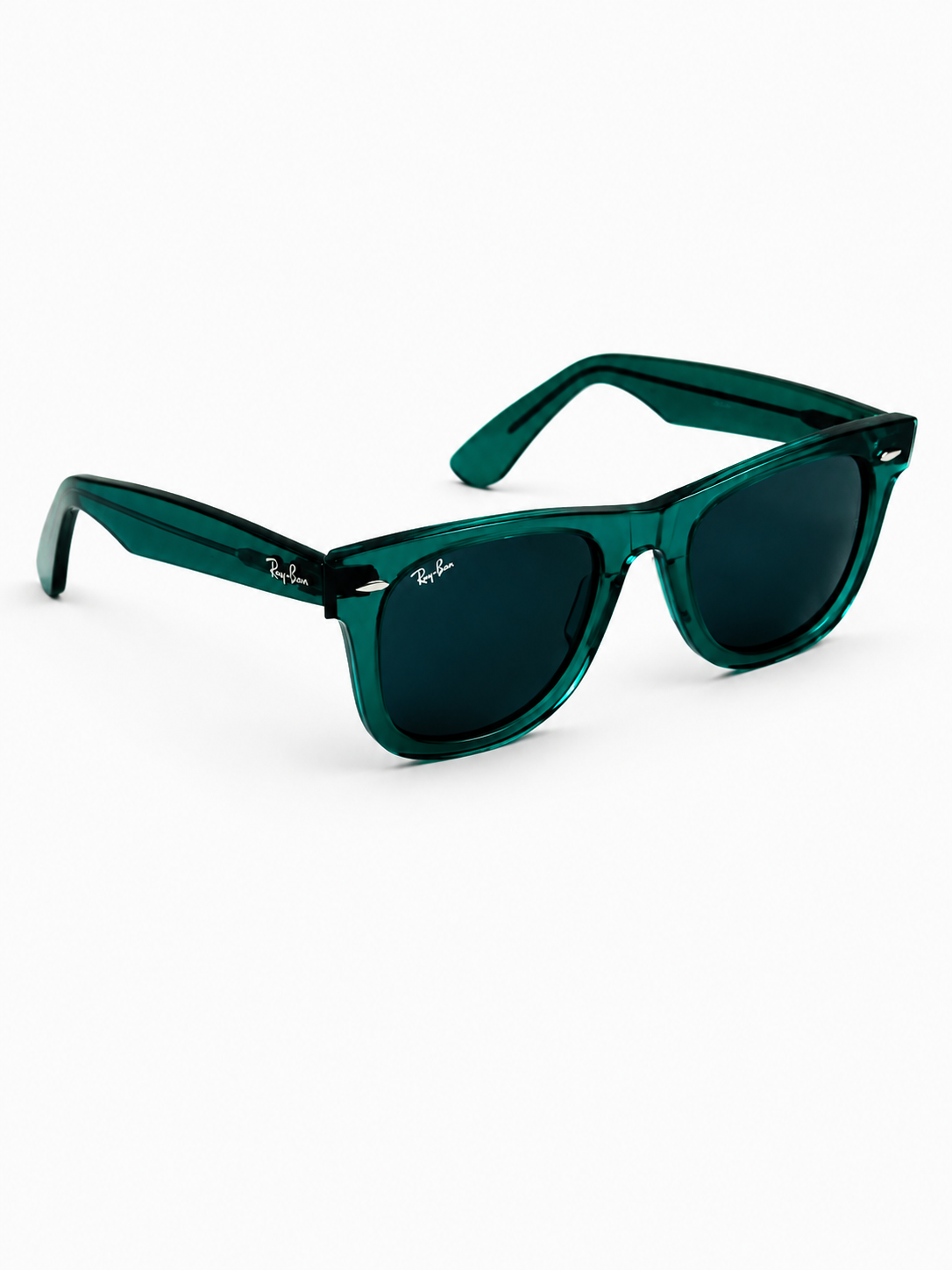 RayBan – 2140 – 50 – Green Black – Acetate- Sunglasses – Unisex - Premium