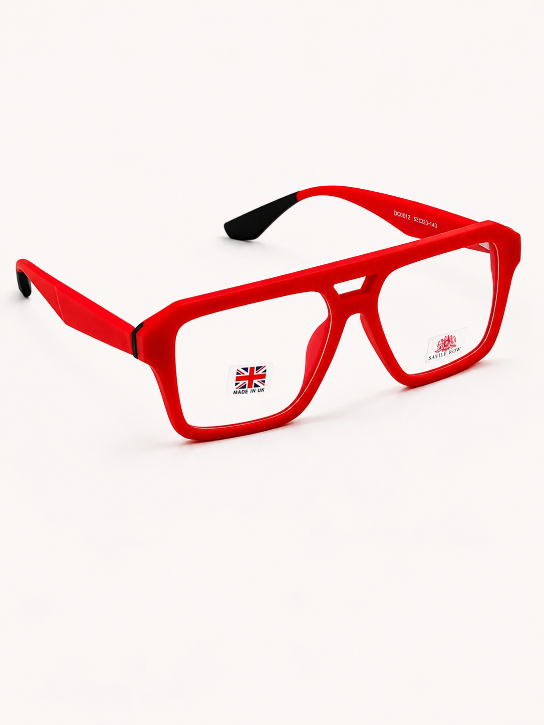 Moscot – 6011 - 54 – Red – Acetate - Optics – Unisex