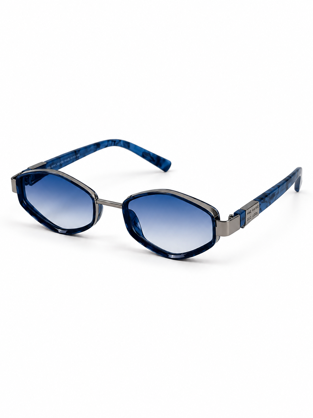 Marc Jacobs – 23582 - 56 – Silver Blue – Acetate - Metal - Sunglasses – Unisex