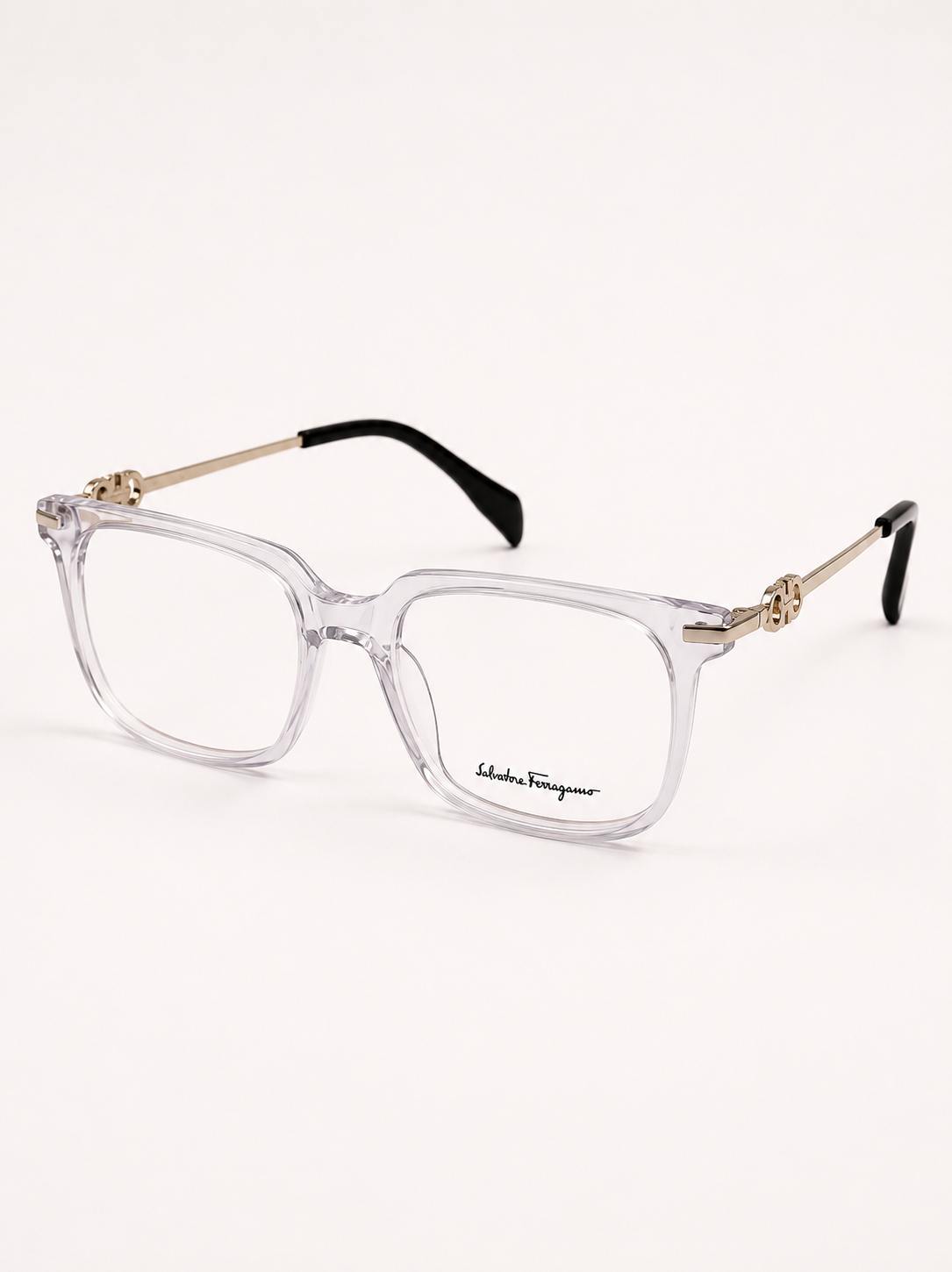 Salvatore Ferragamo – 5407 - 53 – Silver Grey – Acetate - Metal - Optics – Unisex - Premium