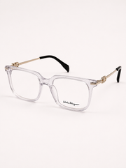 Salvatore Ferragamo – 5407 - 53 – Silver Grey – Acetate - Metal - Optics – Unisex - Premium