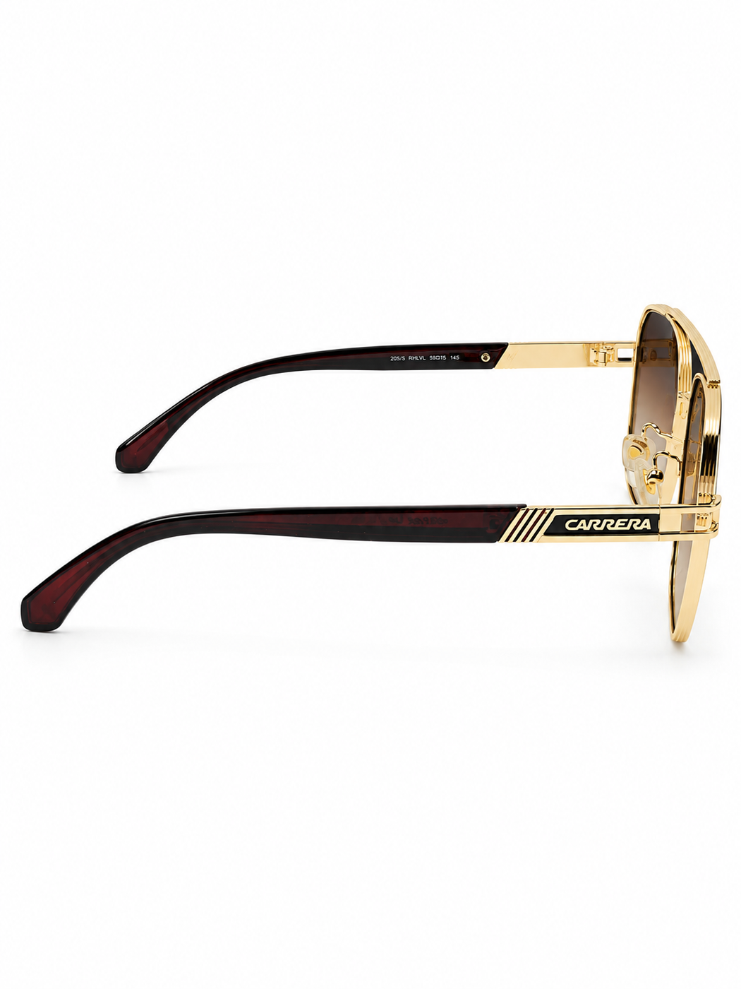 Carrera – 23013 – 58 – Golden Brown Gradient – Metal – Sunglasses – Unisex