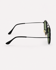 Rayban – 3647 - 51 –  Black Green – Metal - Sunglasses – Unisex