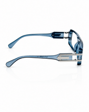 Cazal – 8802 - 60 – Blue – Metal - Acetate - Metal - Optics – Unisex