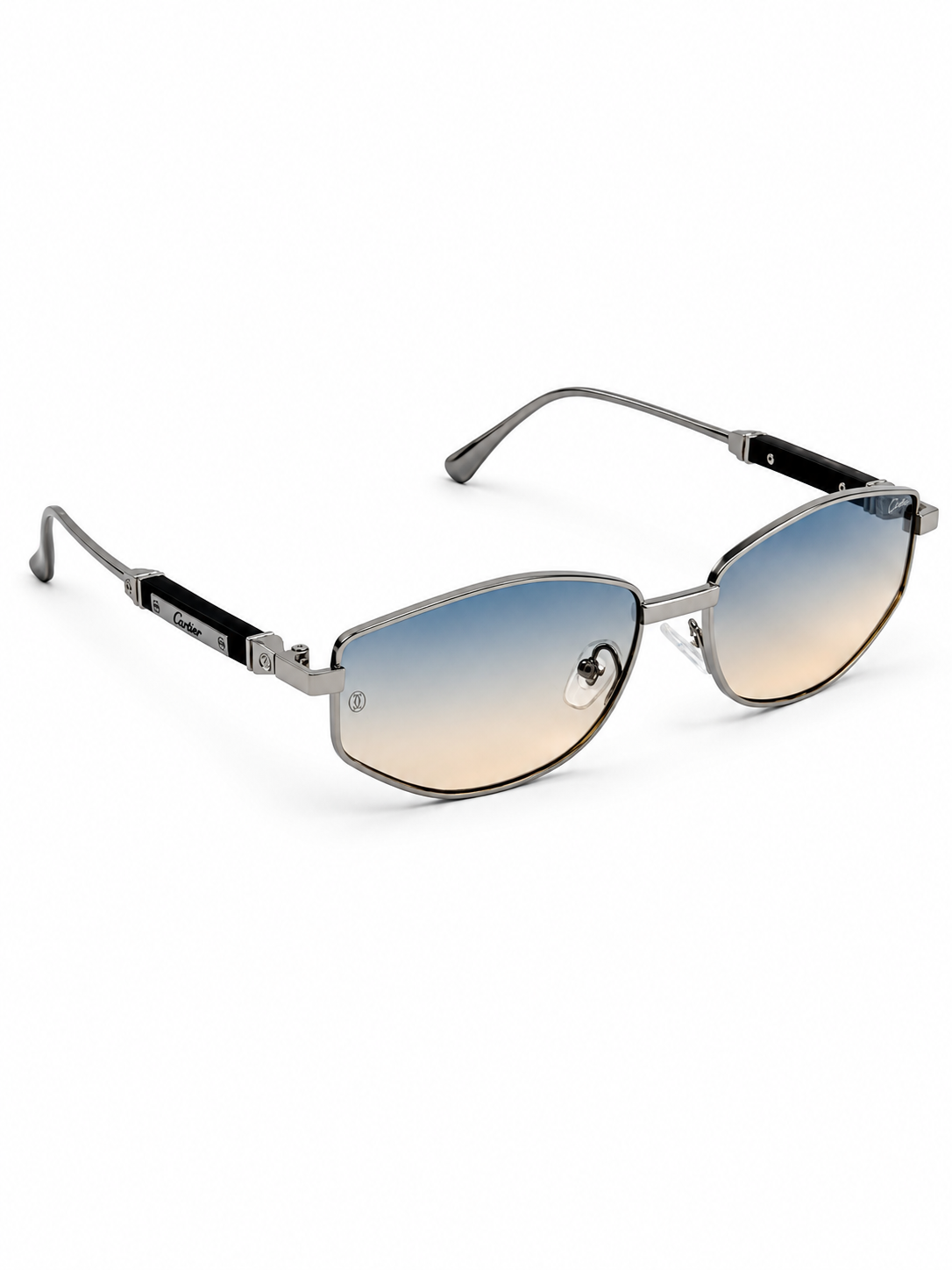 Cartier – 23515 - 56 – Silver Multi – Metal - Sunglasses – Unisex