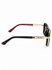 Prada – 58494 - 56 – Golden Black Gradient – Metal - Sunglasses – Unisex