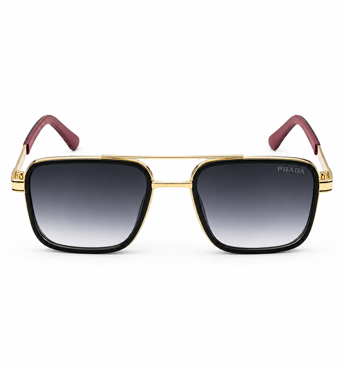 Prada – 58494 - 56 – Golden Black Gradient – Metal - Sunglasses – Unisex