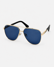 Gucci – 23394 - 61 – Golden Black – Metal - Sunglasses – Unisex