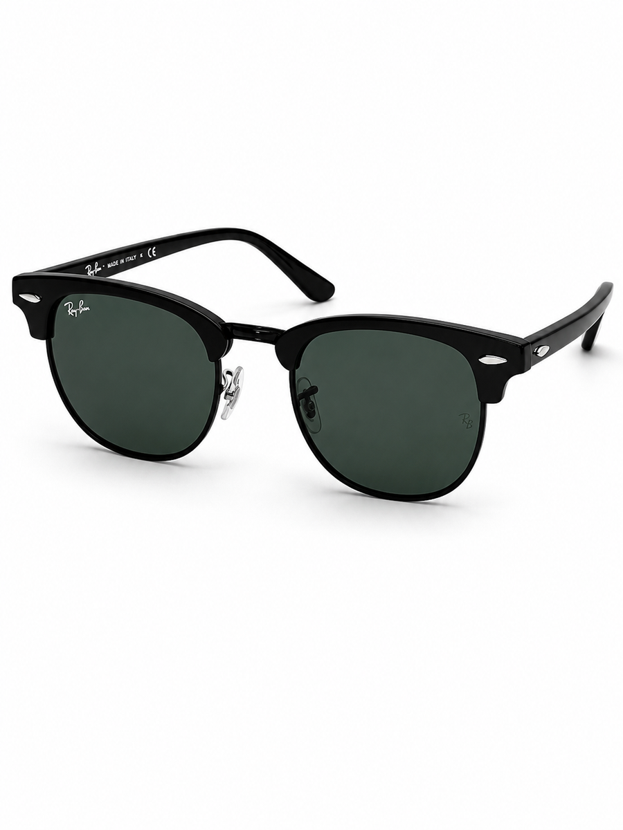 Ray Ban – 3016 – Clubmaster – Black – Sunglasses - Premium