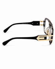 Cazal – 8809 - 63 – Tortoise Black – Metal - Acetate - Metal - Optics – Unisex