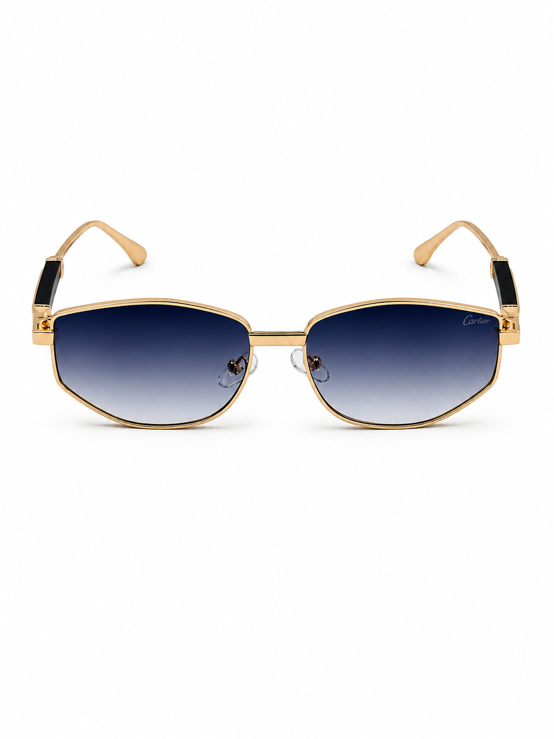 Cartier – 23515 - 56 – Rose Gold Black Gradient – Metal - Sunglasses – Unisex