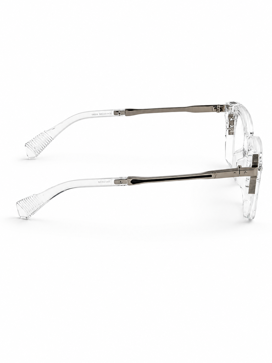 Moscot – 58006 - 50 – Transparent – Acetate - Metal - Optics – Unisex