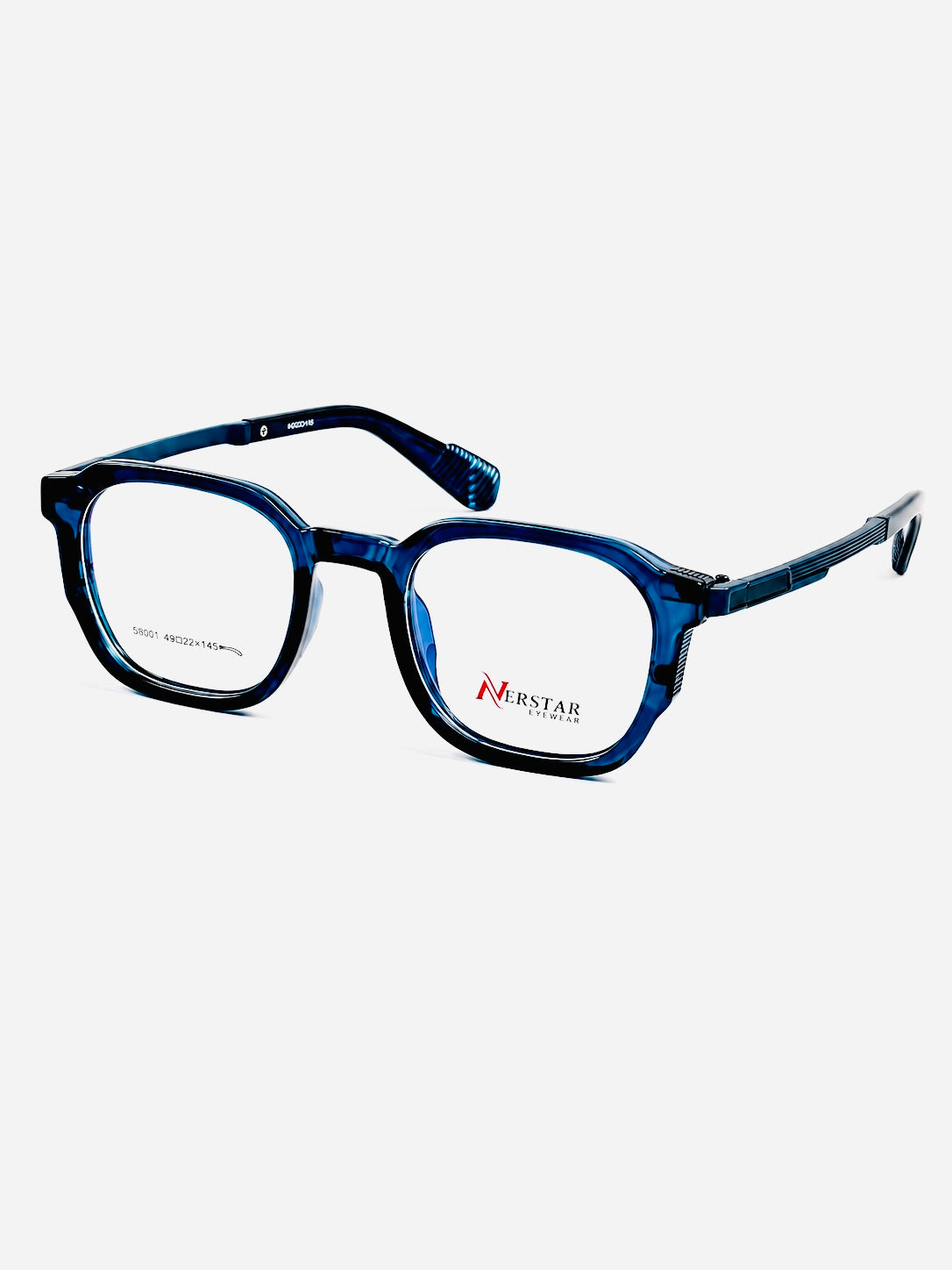 Moscot – 49 - Blue Transparent – Acetate – Optics - Unisex