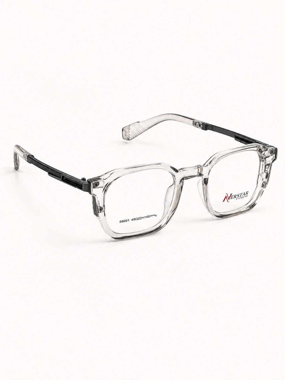 Moscot – 49 - Transparent Grey – Acetate – Optics - Unisex