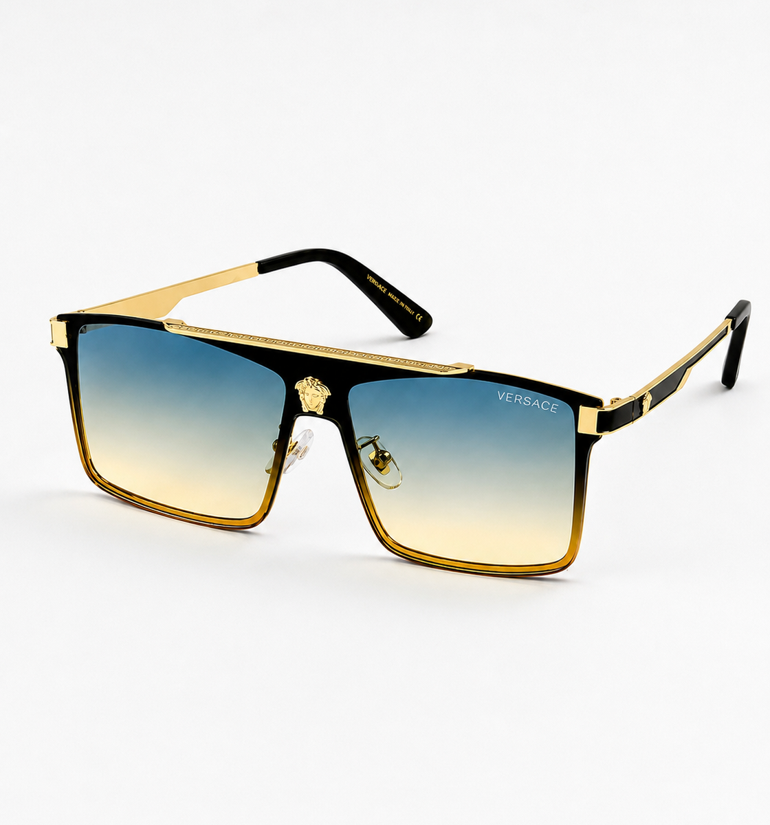 Versace – 22170 - 60 – Golden Multi – Metal - Sunglasses – Unisex