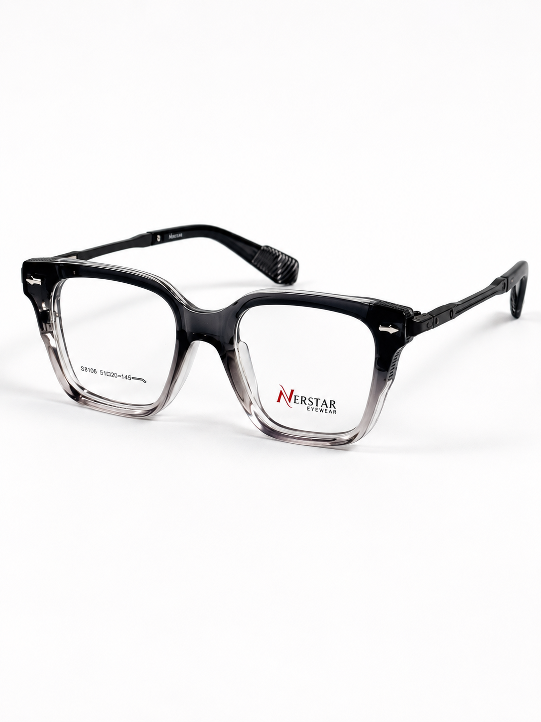 Moscot – 58006 - 50 – Black Gradient – Metal - Acetate - Optics – Unisex