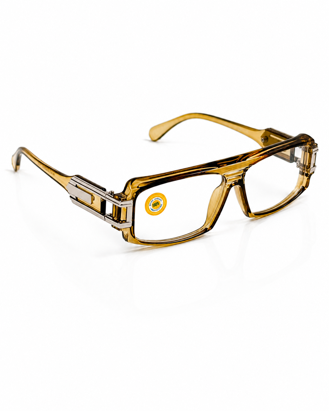 Cazal – 8802 - 60 – Mustard – Metal - Acetate - Metal - Optics – Unisex
